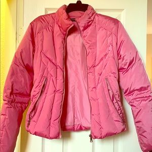 Andrew Marc New York Pink Goose Down Jacket